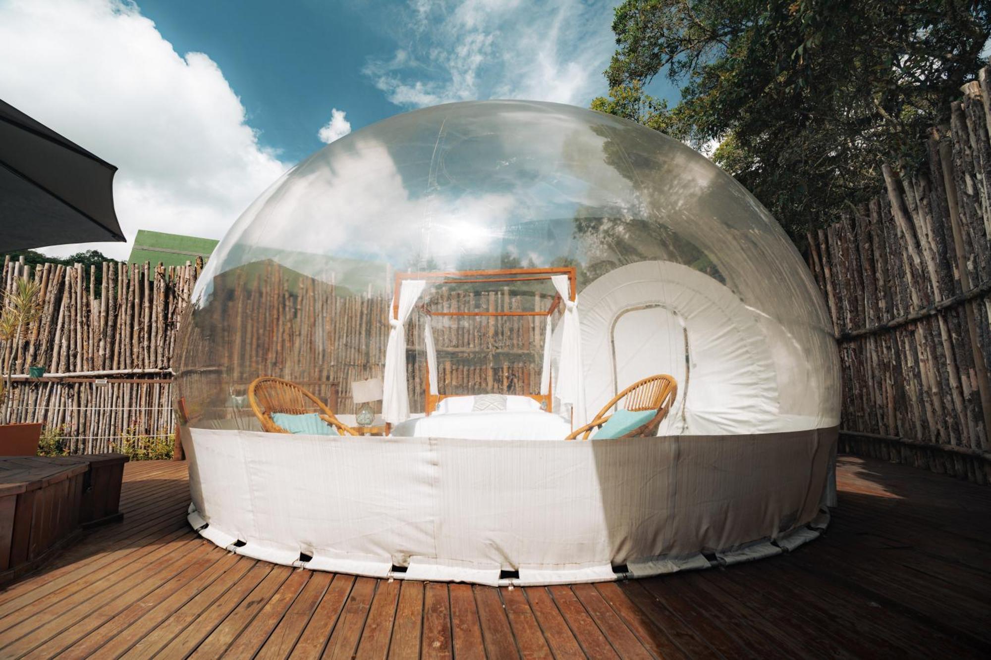 Hotel Bubblesky Glamping 15 Min From Medellin Rionegro Exterior foto