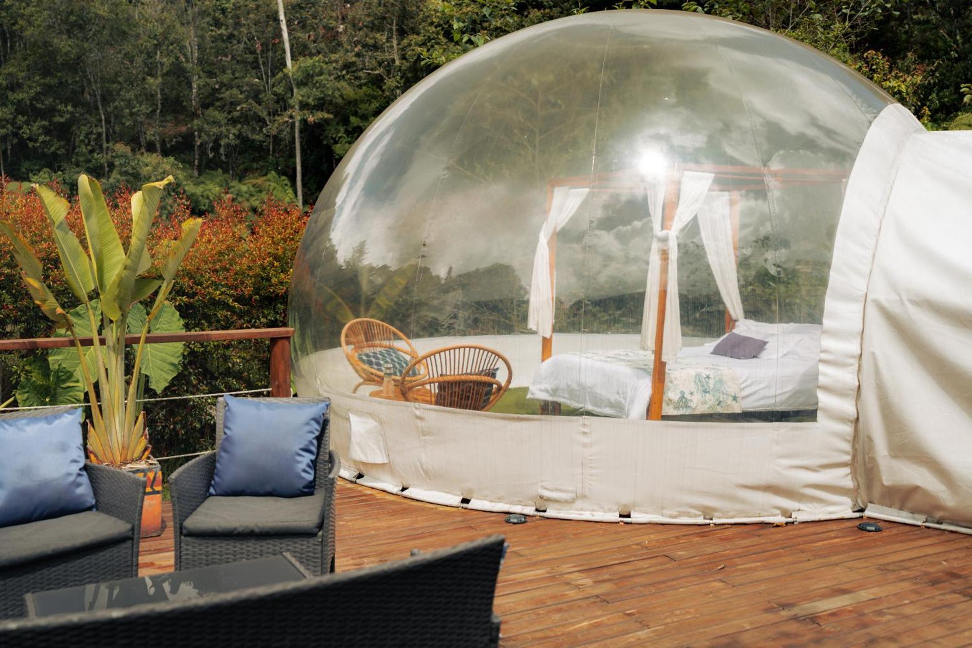 Hotel Bubblesky Glamping 15 Min From Medellin Rionegro Exterior foto